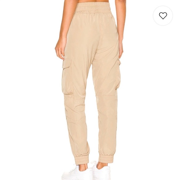 Adam Selman Sport Gold Tan Cargo Track Pants in Chino Size Medium Like New! - Picture 10 of 11